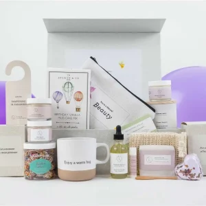 Birthday Gift Basket, Pampering Birthday Gift Box